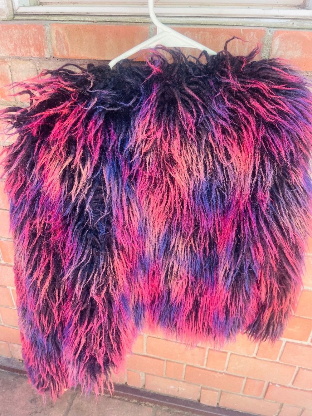 SpiritHoods Midnight Alpaca Faux Fur Jacket XXS | Festival, Burning Man, Rave Co